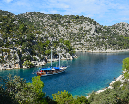 Northwind Yacht at Gokova Bay